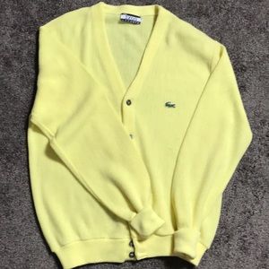 Vintage IZOD Lacoste Cardigan Sweater M